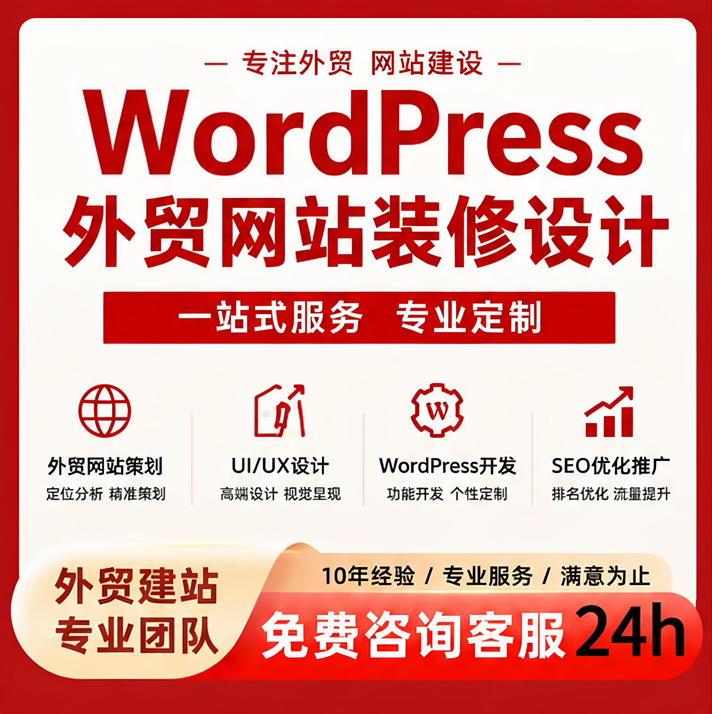 WordPress外贸独立站定制开发