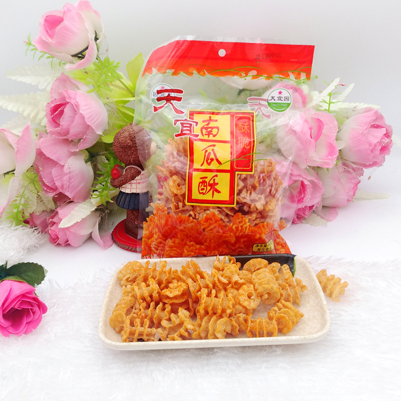 河南天宜食品南瓜酥33g80后儿时回忆零食小吃休闲膨化沙拉全系列