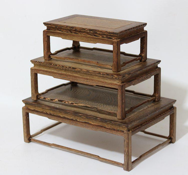 奇石鱼缸架鸡翅木阳台红木长方形茶几置物架实木质盆景客厅花几架,家居饰品,木雕,淘宝优惠券,粉丝福利购,淘宝优惠卷