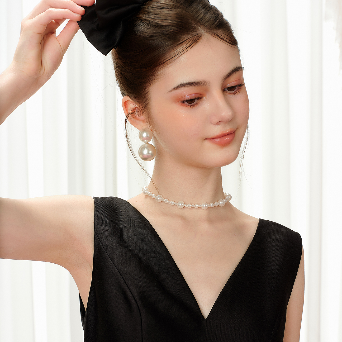 糖力苏托尔星河珍珠项链女