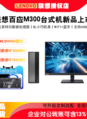 Lenovo联想台式电脑百应BaiyingPlus M300 i5-12600H/i7-12650H