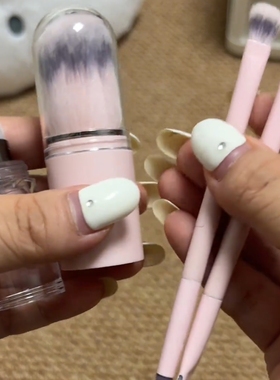 便携六合一伸缩化妆刷套装
