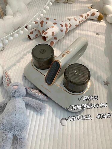 摩飞无线除螨仪MR3100紫外线除杀菌机强拍打除螨虫床单沙发吸尘器
