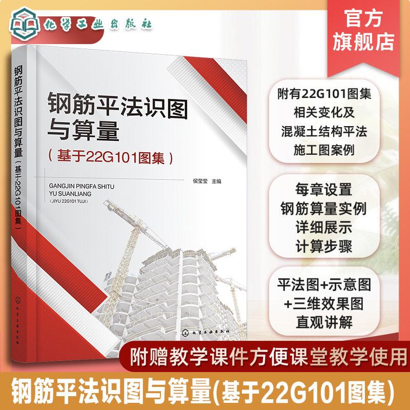 钢筋平法识图与算量 基于22G101图集 钢筋算量基础知识 独立基础 条形基础 筏形基础 建筑专业学习参考书籍 工程岗位实操参考书籍