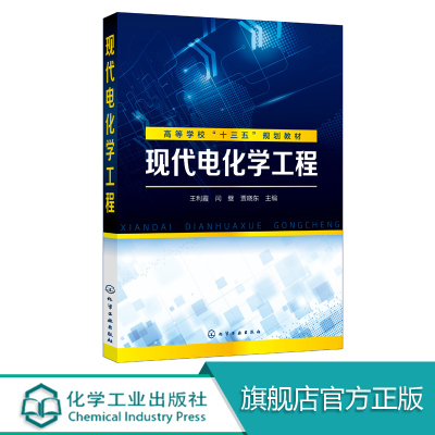 现代电化学工程 王利霞 闫继 化学化工类专业 材料类专业 能源类专业学生教材 现代电化学工程电化学工程电化学电镀有机电合成书籍