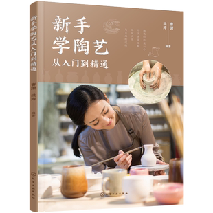 新手学陶艺从入门到精通  陶艺手作手工技巧书 儿童陶艺制作 陶艺初学者入门教程 陶器原材料成型技法装饰方法烧制书籍 陶艺制作书