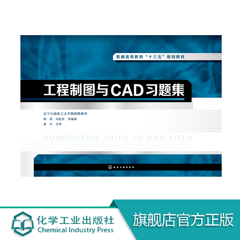 工程制图与CAD习题集 柳青 工程制图与CAD配套习题集 含配套版电子答案 高等院校理工类各专业本科专科学生教材 工程技术人员参考