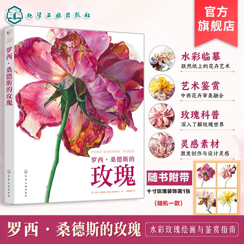 罗西桑德斯的玫瑰附玫瑰装饰画