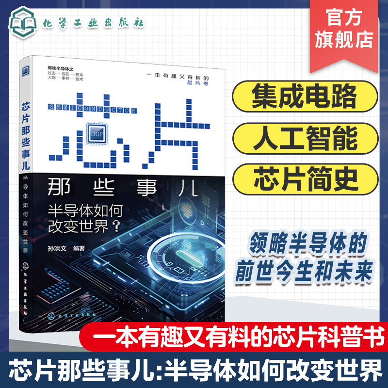 芯片那些事儿 半导体如何改变世界 半导体简史 芯片简史 半导体领域技术发展概况 芯片产业爱好者参考书 趣味生动的芯片科普书籍