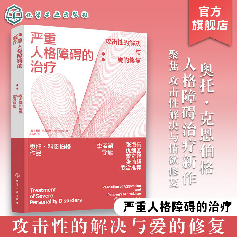 严重人格障碍的治疗 攻击性的解决与爱的修复 美 奥托·科恩伯格 人格障碍治疗新作 聚焦攻击性解决与情欲修复 心理治疗心理学书籍