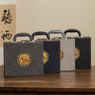 云南普洱茶茶饼357空盒200福鼎白茶七子饼包装盒滇红黑茶通用定制