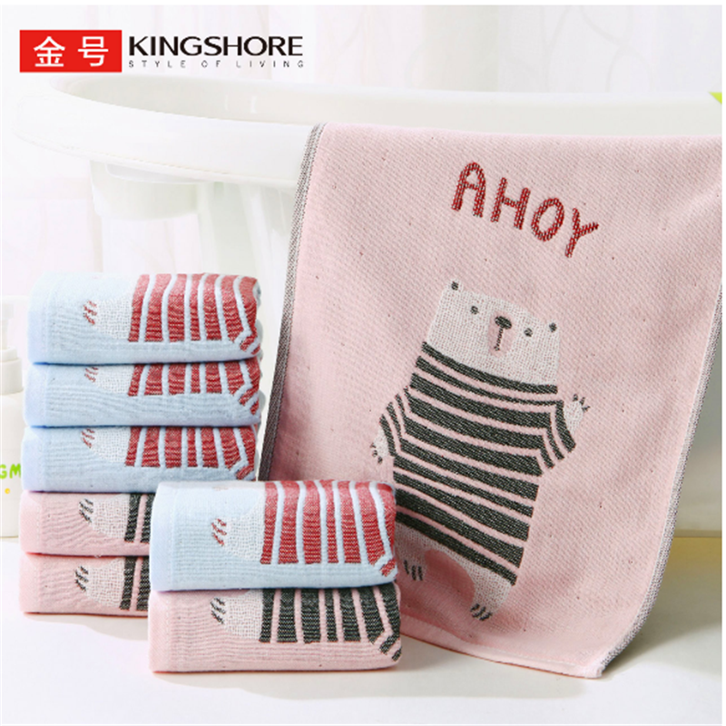 金号a类卡通多色小毛巾新款特惠