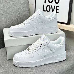 莆田官网正品aj男鞋空军一号纯白小白鞋af1低帮休闲板鞋运动女鞋