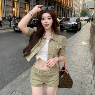 张林超LIN BOUTIQUE 土耳其复古orta复古水洗牛仔套装