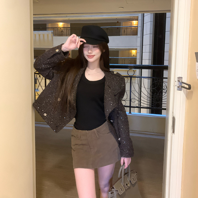 张林超LINBOUTIQUE复古短外套