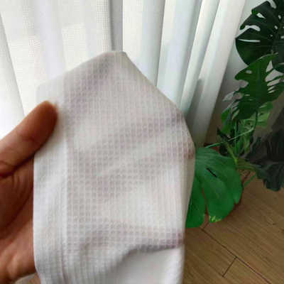 镜面纱窗帘隔热防晒日式飘窗阳台