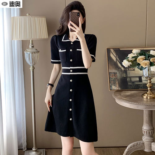 迪奥气质名媛风时尚减龄连衣裙夏