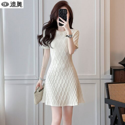 迪奥小个子连衣裙女夏季减龄裙子