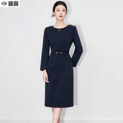 迪奥轻奢法式端庄大气优雅连衣裙