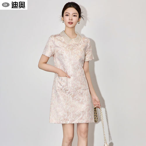 迪奥名媛风洋气显瘦连衣裙新品
