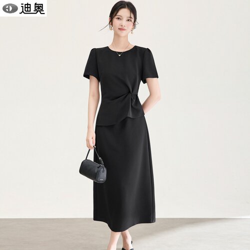 迪奥轻奢高级感连衣裙夏季连衣裙