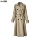 时尚 迪奥休闲欧版 中长款 款 百搭系带英伦风大衣外套 风衣女2026春季