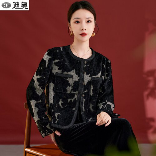 迪奥高端时髦设计感气质短外套女