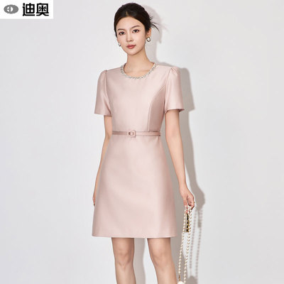 迪奥高级感连衣裙时尚千金感礼裙