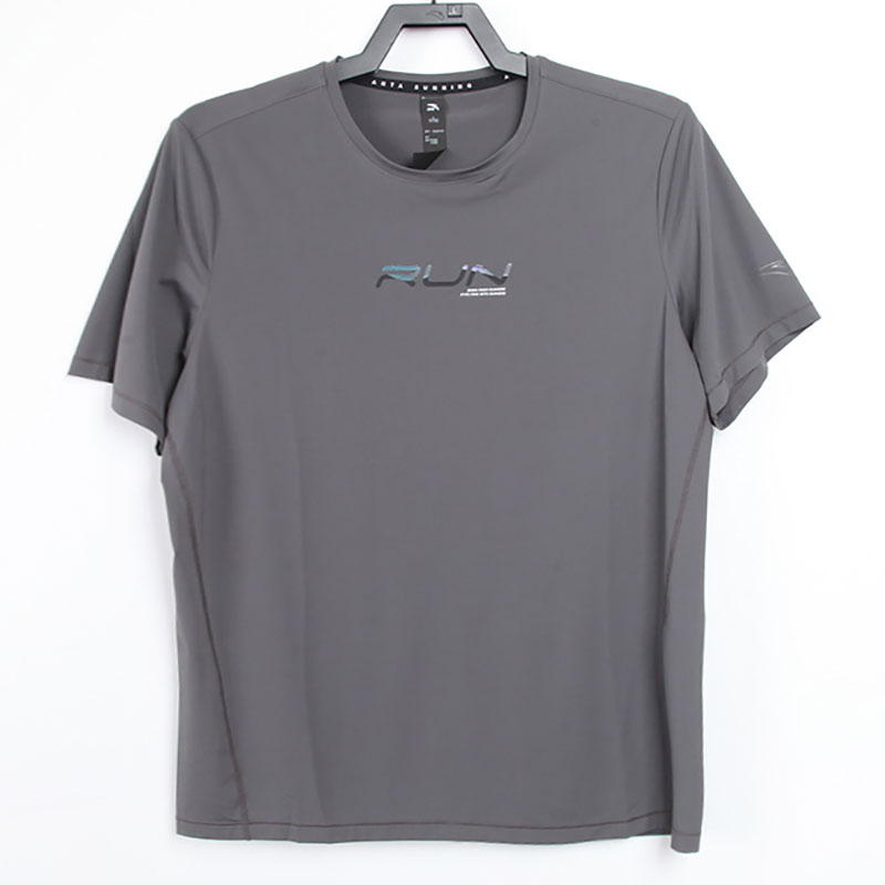 安踏冰丝T丨跑步短袖t恤男夏季冰感透气运动针织衫上衣152425104