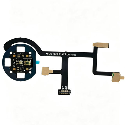 适用华强北jc02智能手表开机按电池XH12C-1820HR-V20心率充电排线