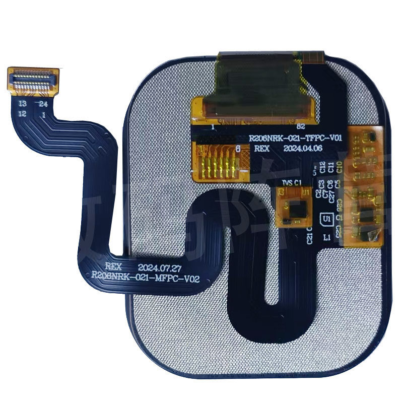 适用华强北CD100手表儿童电话R206NRK-021-TFPC-V01 液晶屏触摸屏