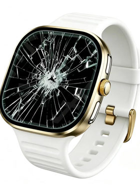适用法博士H20阔屏m99儿童电话手表钢化膜玻璃保护膜贴膜硬膜防摔