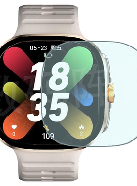 适用华强北m99 阔屏儿童电话手表钢化膜玻璃保护膜贴膜硬膜防摔碰