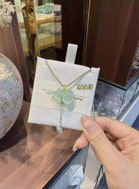 新款猫眼石立体葫芦吊坠小挂件百搭多色可选节日送礼项链送闺蜜