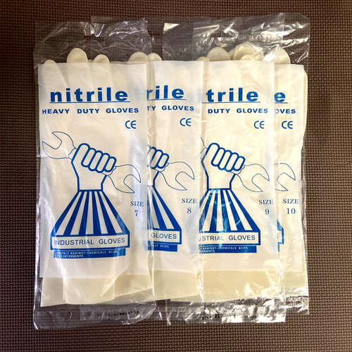 家务清洁乳胶耐用型防水洗碗手套