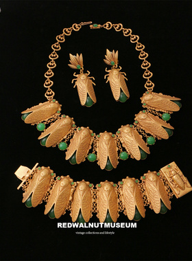 稀有高货Askew london知了立体玉石琉璃中古