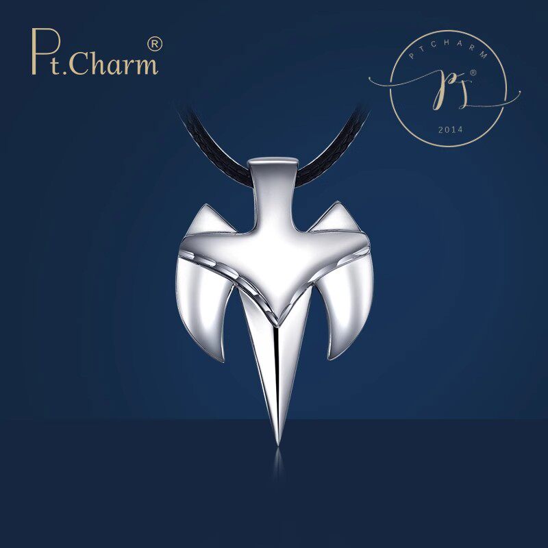 Pt.Charm正品pt950铂金吊坠白金吊坠男士吊坠铂金项链挂坠项坠