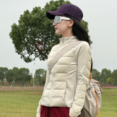 修身保暖90鹅绒服运动通勤两不误