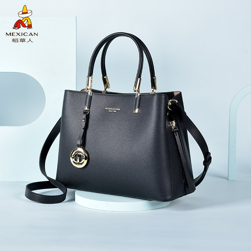 稻草人女包2025新款手提包女真皮高级感大容量送妈妈包时尚单肩包,箱包皮具/热销女包/男包,通用款女包,淘宝优惠券,粉丝福利购,淘宝优惠卷