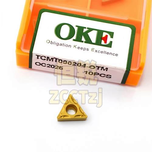 株洲OKE 数控车刀片 TCMT090204/090208-OTM OC2025 加工钢件正品