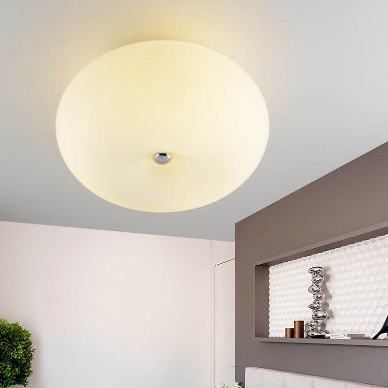 苹果吸顶灯圆形卧室简约现代家居灯饰书房儿童房男孩公主家用灯具