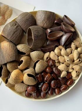 植物果壳材料diy手工包挂配件panji黑果风铃印尼进口小众冥想音疗