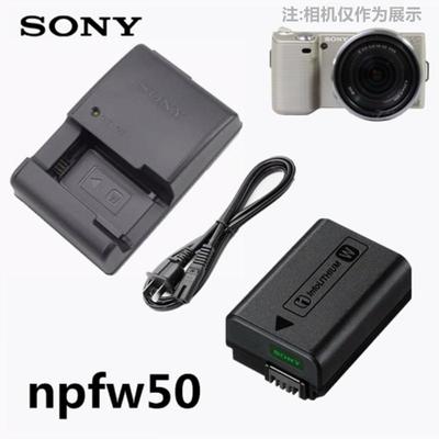 索尼NEX-5R 5T 5C 5N 3N F3 NEX6 nex7微单相机电池+充电器NPFW50