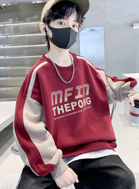 儿童装男童卫衣春秋季2025新款小童男孩秋冬运动男宝宝春装上衣服