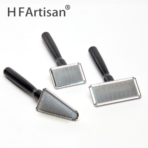 HFArtisan猫梳子梳毛刷炫光针梳除浮毛开结泰迪狗狗猫咪宠物用品