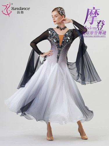 [Custom] Rhyme Dance New National Standard Modern Dance Watch конкурс исполнения, одежда Waltz Foilm Dance Drant