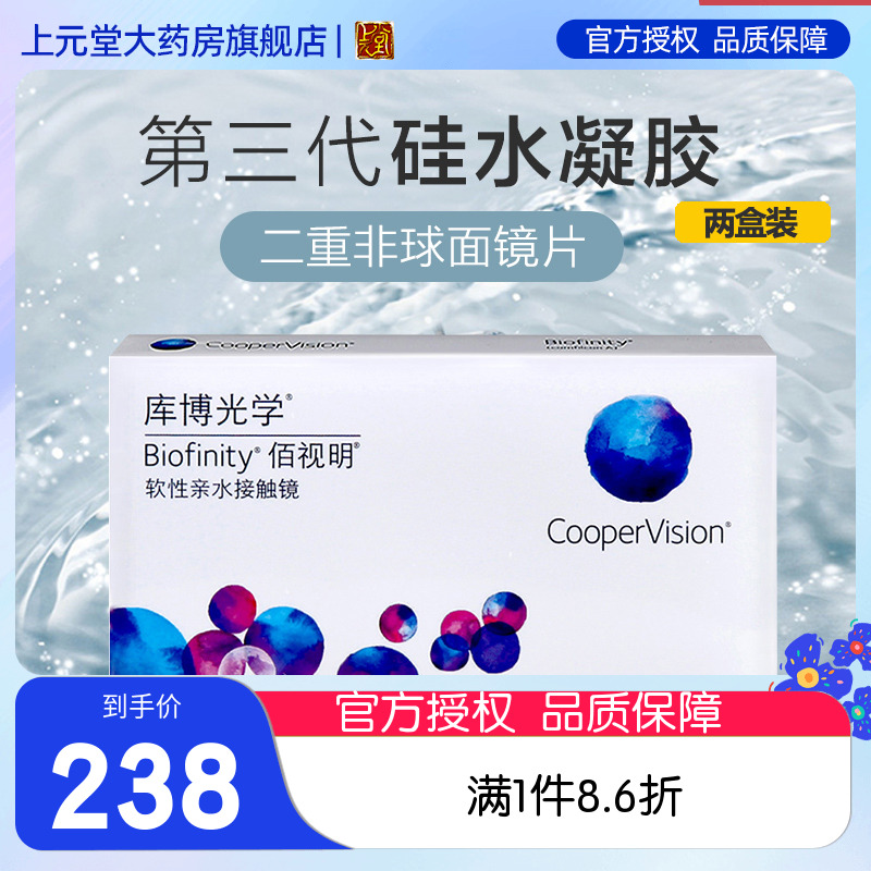 英国原装进口 硅水凝胶镜片