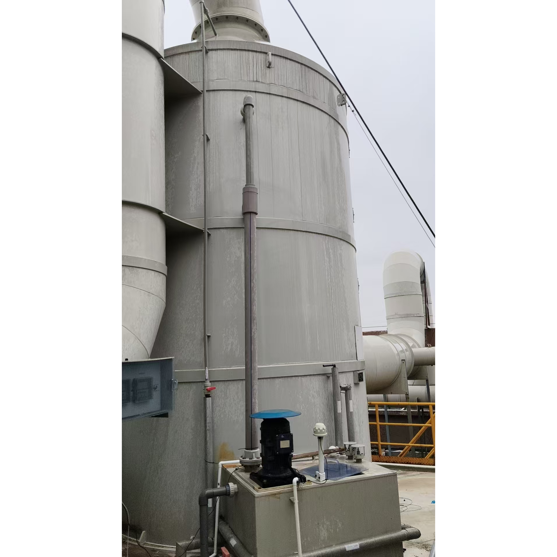 废气塔喷淋接口镀锌管工业水管pprPVC销售改造可非标定制