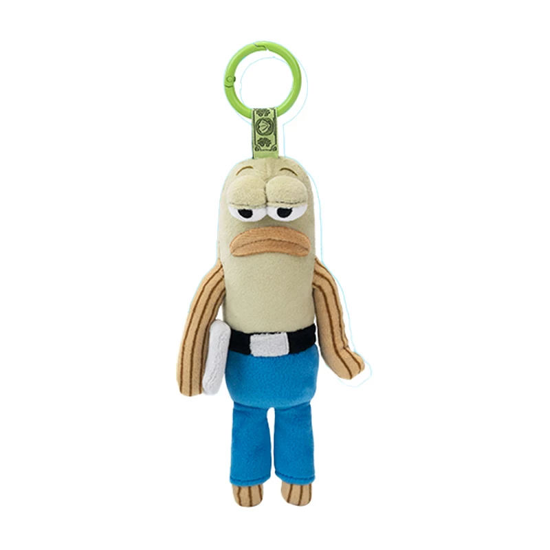 POPMART Bubble Mart Resonance GONG SpongeBob SquarePants Beachcomber Resident Passerby Mermaid Plush Blind Box Pendant