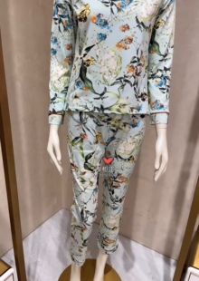 R1212103爱慕高端进口系列ROSCH女士棉质分身家居睡衣套装2280